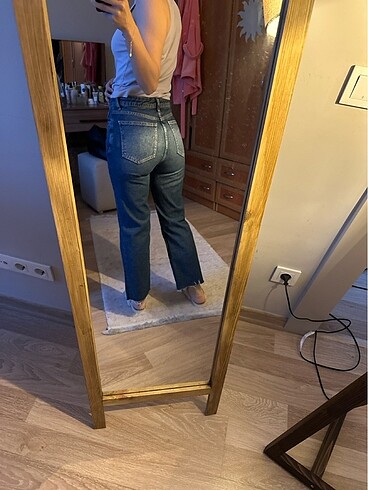 36 Beden mavi Renk MANGO JEAN