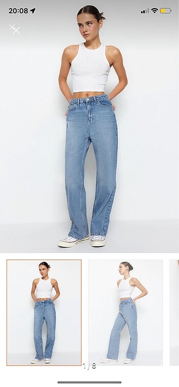 Trendyolmilla wide leg jean