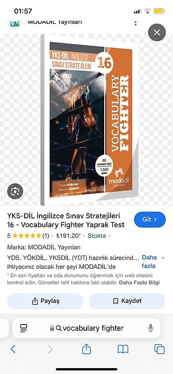 İNGİLİZCE YDT YDS YÖKDİL ÜDS