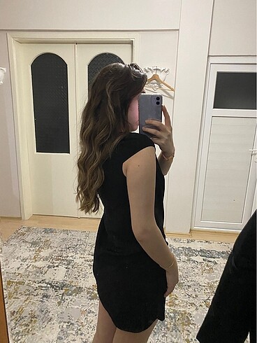 s Beden Siyah Elbise