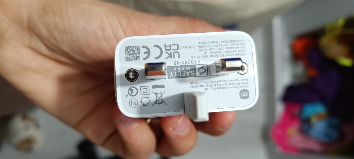 67W Xiaomi Hızlı Şarj Cihazı Beyaz - Görsel 3