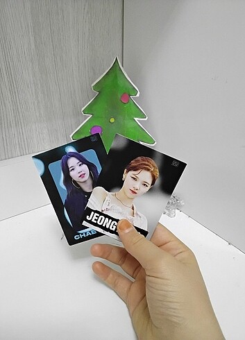  TWİCE/JEONGYEON AND CHAEYOUNG PHOTOCARDS /ONE WİTH HOLOGRAM