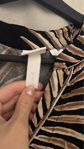 H&M H&M KETEN ELBİSE