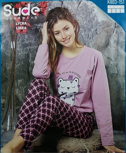 xl Beden Sude pijama takımı