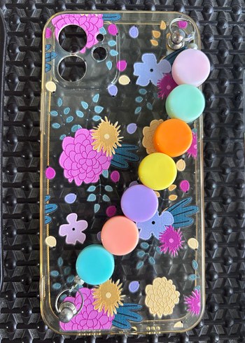 Renkli Boncuklu Bohem Telefon Kılıfı - Görsel 3