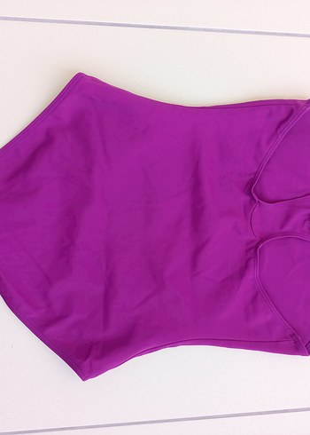 Mor Düz yüzücü çocuk mayo - Görsel 2