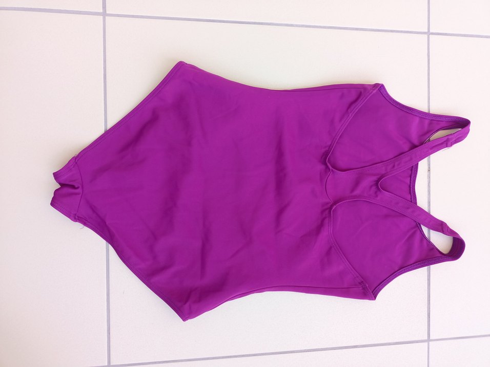 Mor Düz yüzücü çocuk mayo - Görsel 2