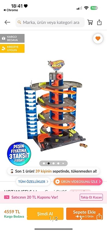 HOT WHEELS GARAJ