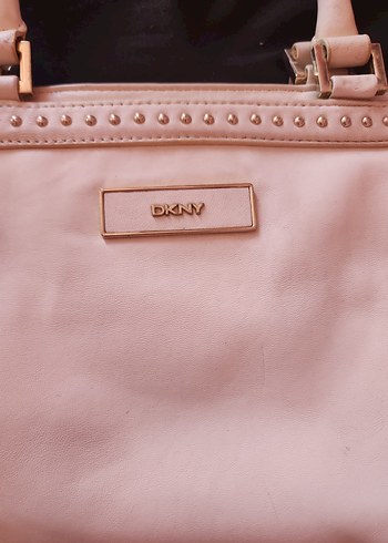 orijinal DKNY gercek deri koltuk çantası - Görsel 2