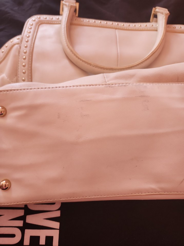 orijinal DKNY gercek deri koltuk çantası - Görsel 4