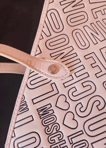 Moschino Baskılı Kadın Çanta - Görsel 5