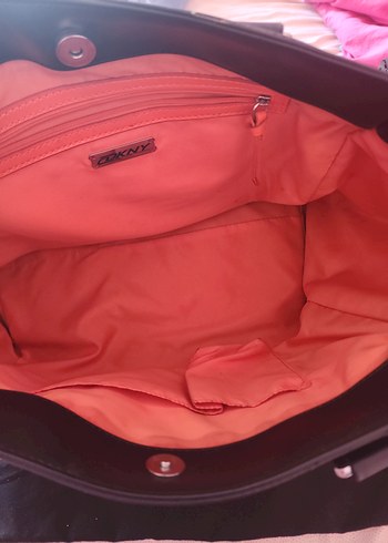 orijinal DKNY siyah çanta - Görsel 6