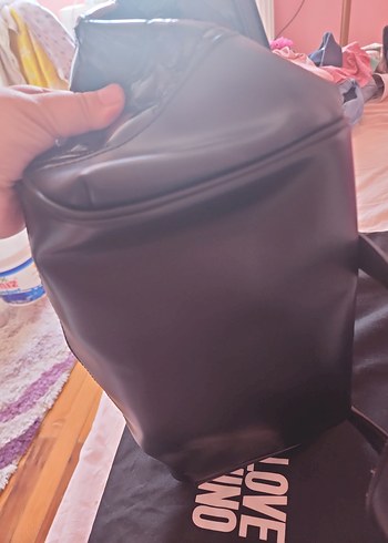 orijinal DKNY siyah çanta - Görsel 7