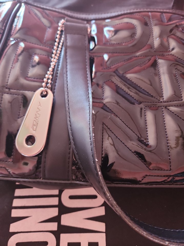 orijinal DKNY siyah çanta - Görsel 2