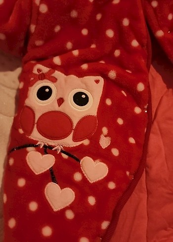 kırmızı renkli uyku tulumu - Görsel 4