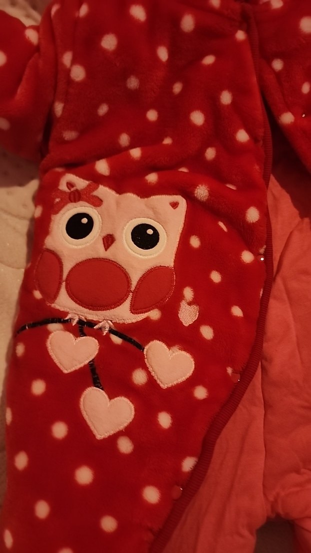 kırmızı renkli uyku tulumu - Görsel 4