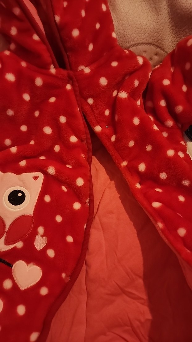 kırmızı renkli uyku tulumu - Görsel 3