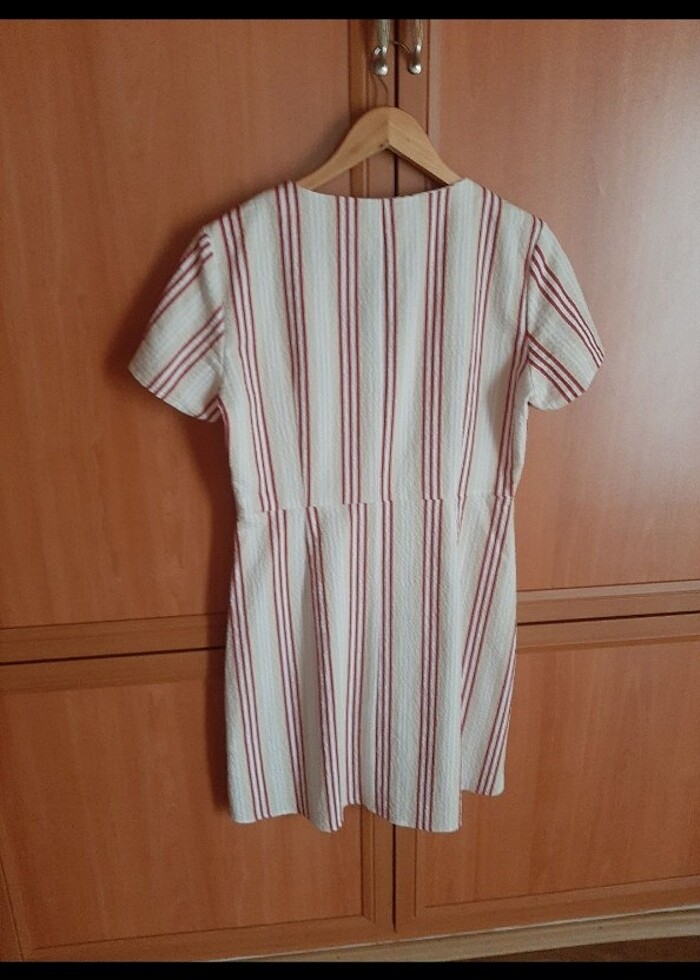 Keten elbise - Görsel 2