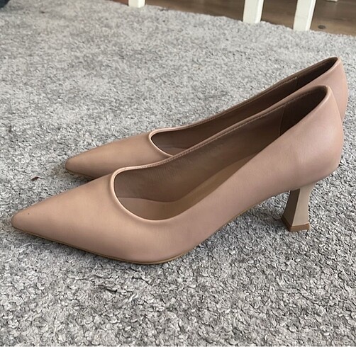 Nude Topuklu Ayakkabı