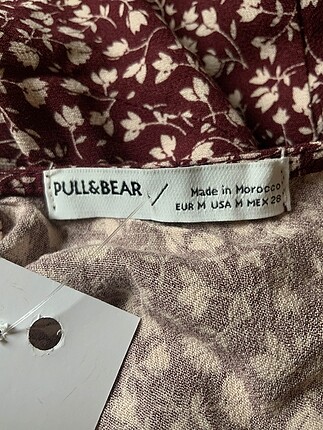 m Beden Pull and Bear Bluz %70 İndirimli.
