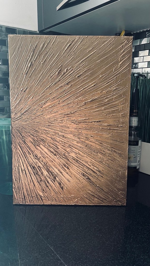 Gold  Parlak tablo - Görsel 2