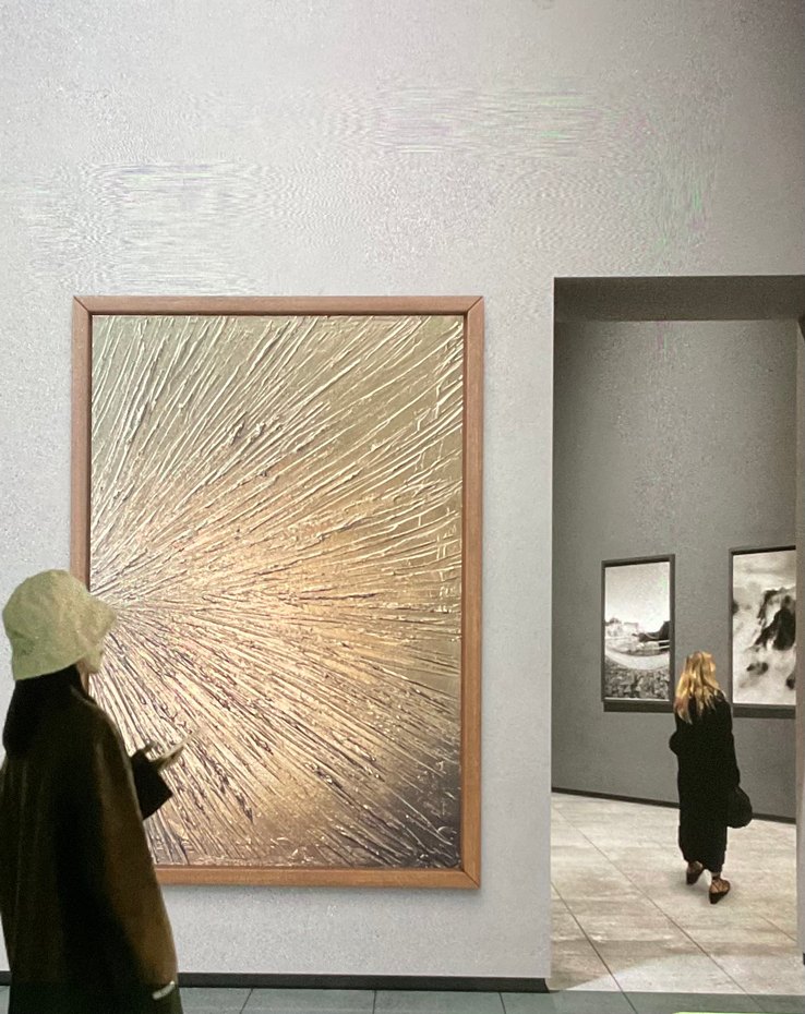 Gold  Parlak tablo - Görsel 5