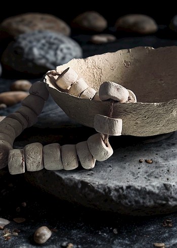 Bohem Tarzda Doğal El Yapımı Kase - Görsel 3