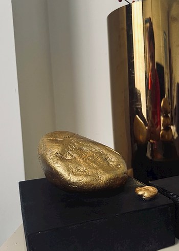 Altın Renkli Dekoratif Taşlar - Görsel 2