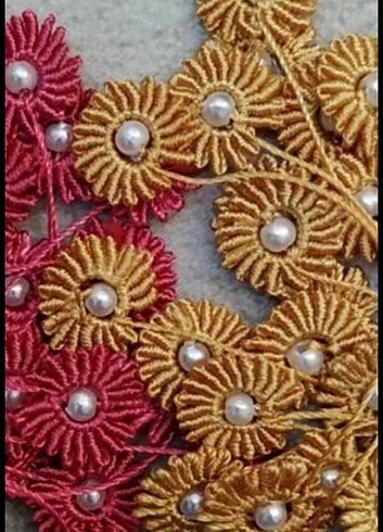 Boncuk sarma motif