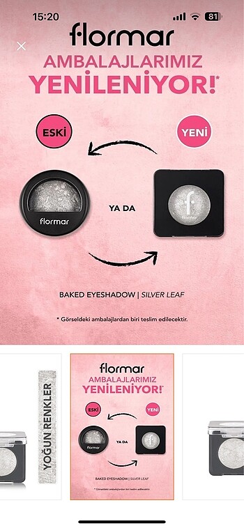 Flormar 4 Ürün Tek Fiyat