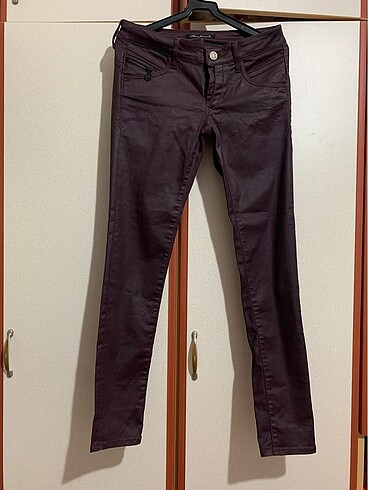 Mavi Jeans Deri görünümlü pantolon