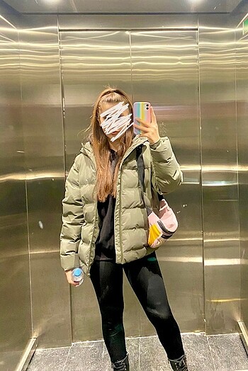 Zara şişme mont