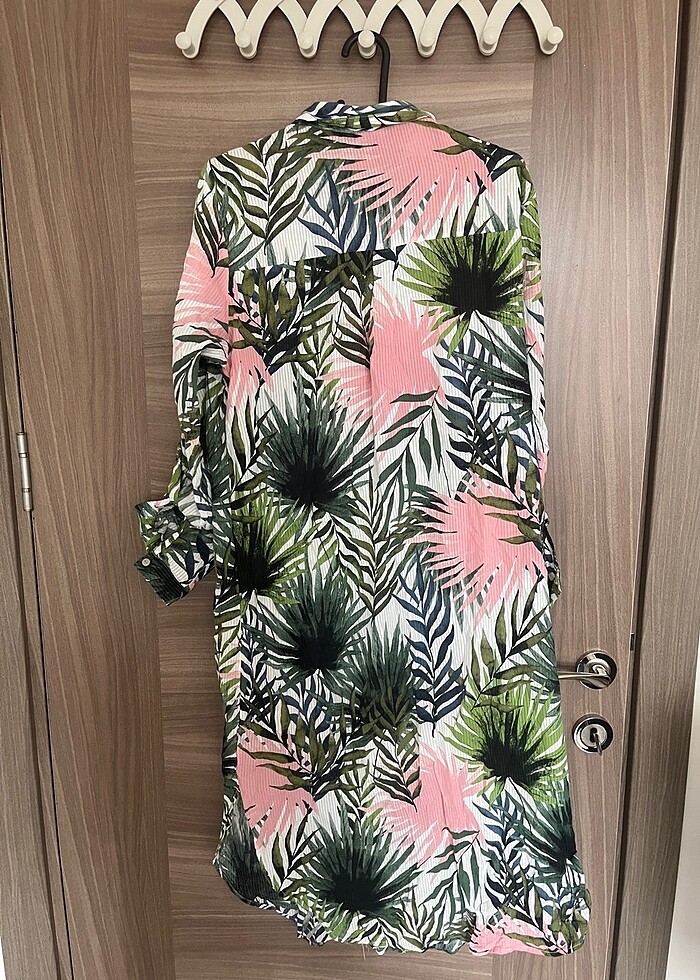 LCW şahane yazlık kumaş uzun gömlek - Görsel 2