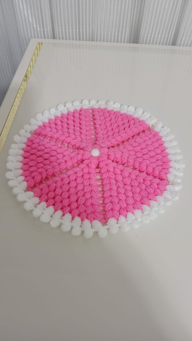 El Örgüsü Renkli Yuvarlak Lif Seti - Görsel 5