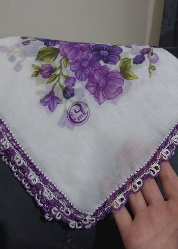 Çiçekli Dantel Detaylı Bohem Kadın yazma - Görsel 3