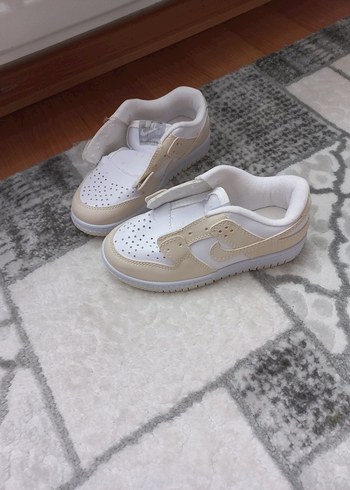 Kız Çocuk Beyaz Cırt Cırtlı Spor Ayakkabı - Görsel 2