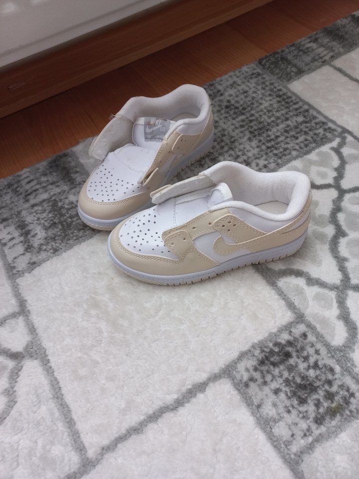 Kız Çocuk Beyaz Cırt Cırtlı Spor Ayakkabı - Görsel 2