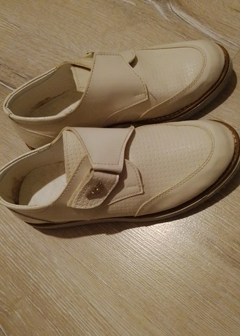 Beyaz Deri Erkek Özel Gün Ayakkabısı - Görsel 4