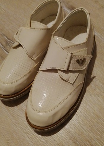 Beyaz Deri Erkek Özel Gün Ayakkabısı - Görsel 2