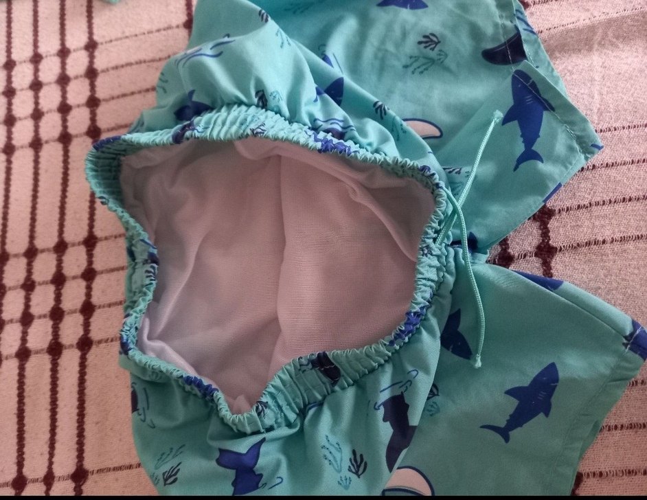 Erkek Çocuk Baskılı Mavi Kolsuz Mayo Takımı - Görsel 3