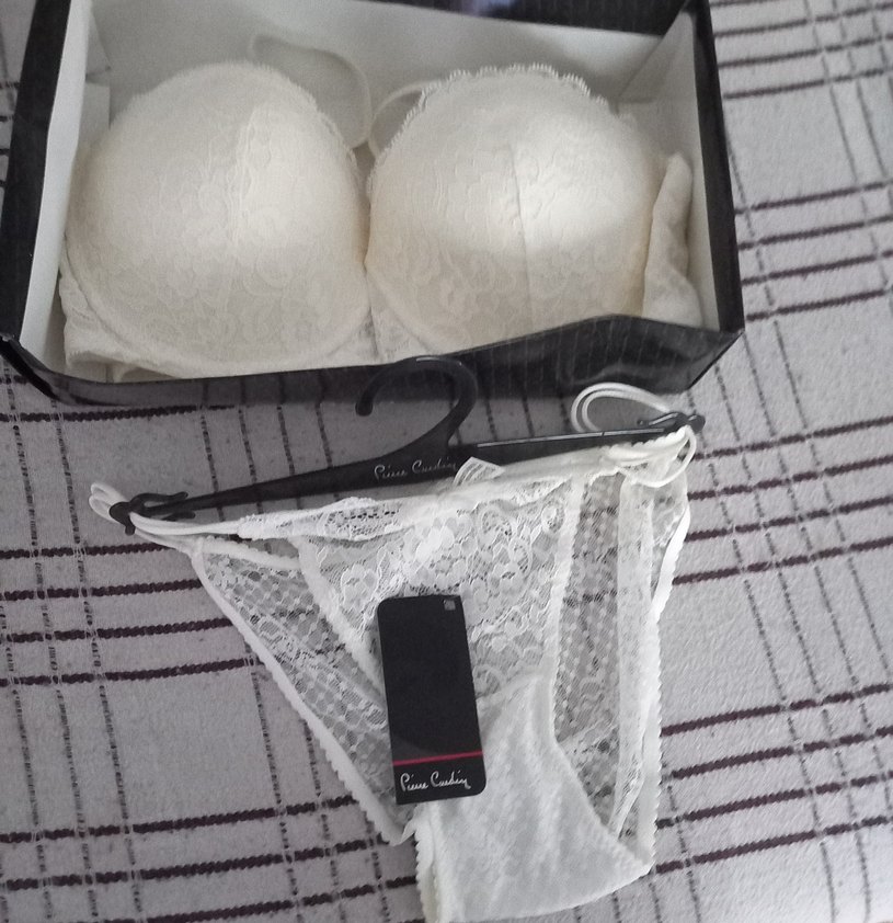 Pierre Cardin Beyaz Dantel Bohem Tarzı Sütyen ve Külot - Görsel 4