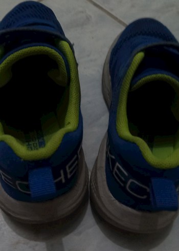 Skechers Erkek Çocuk Mavi Sneaker Velcro - Görsel 4