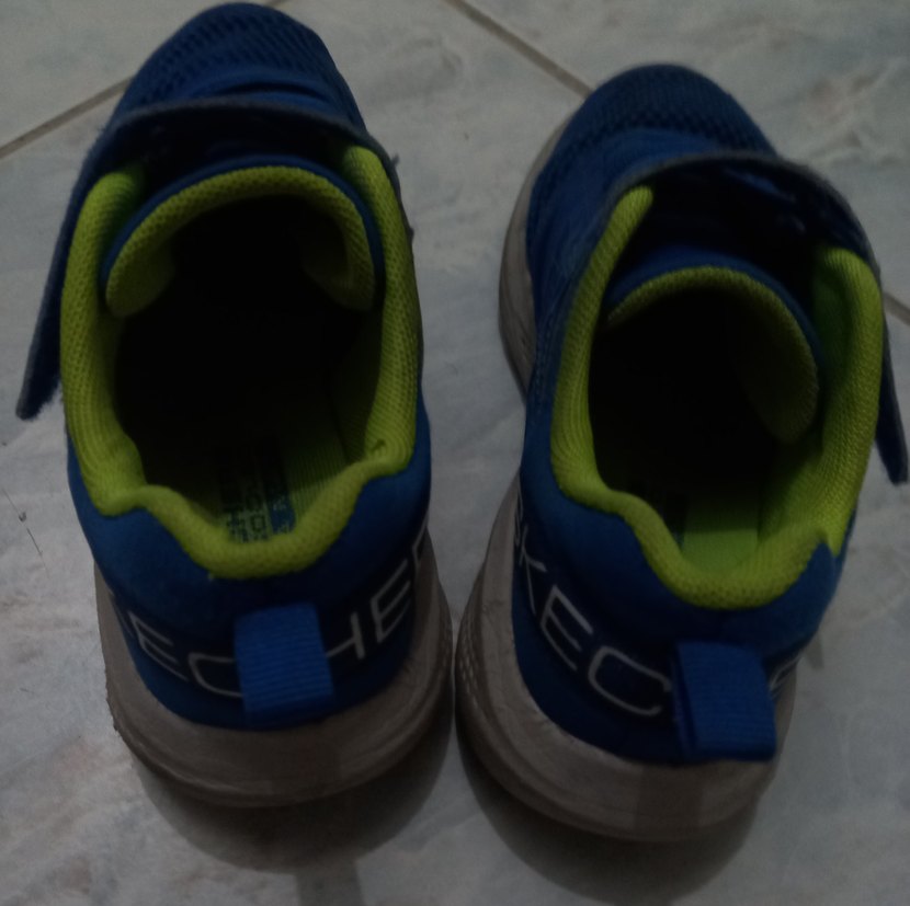 Skechers Erkek Çocuk Mavi Sneaker Velcro - Görsel 4