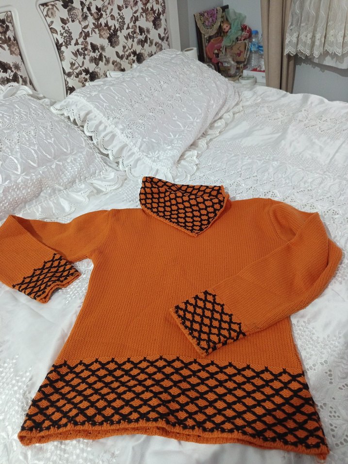 balıkçıl yaka kazak. - Görsel 2