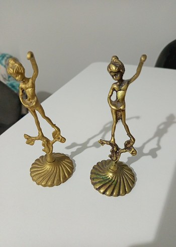 Parlak Altın Renkli Figürinler biblo - Görsel 4