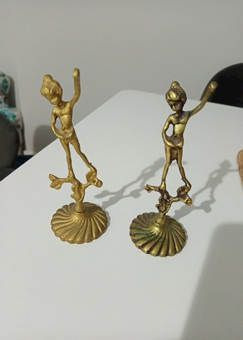 Parlak Altın Renkli Figürinler biblo - Görsel 6