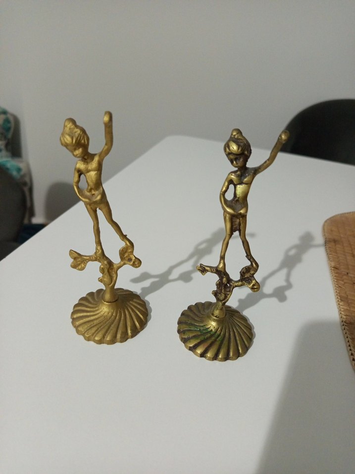 Parlak Altın Renkli Figürinler biblo - Görsel 5