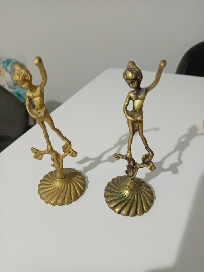 Parlak Altın Renkli Figürinler biblo - Görsel 4