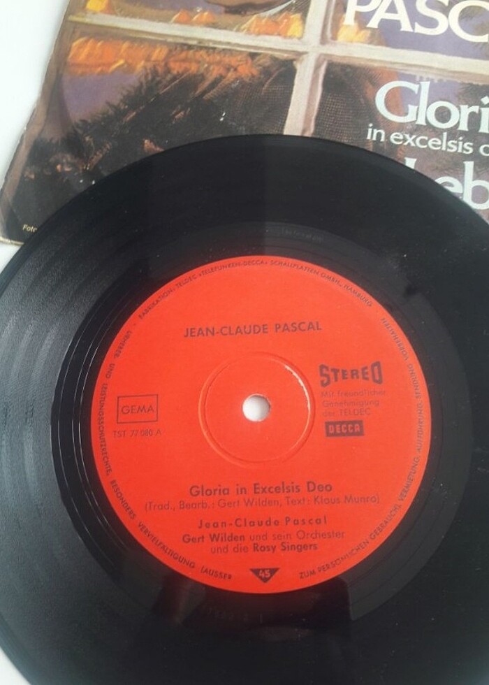 45lik yabancı plak. - Görsel 4