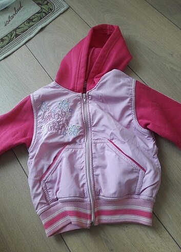4 yaş kız çoçuk üst kapişonlu. - Görsel 5